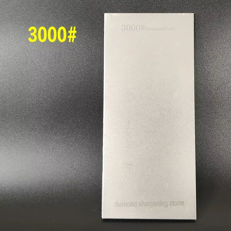 Diamond Sharpening Stone 80~3000 Grit Thin Diamond Sharpener Plate Polishing Disc Abrasive Sharpening Stone Grinding Stones Set