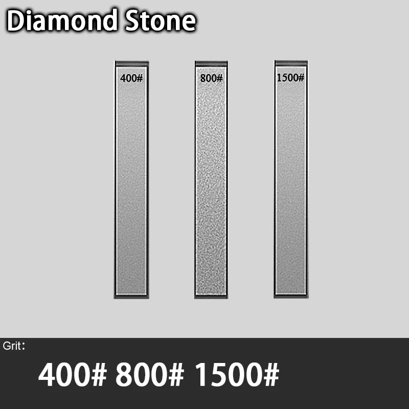 Portable Outdoor Natural Agate Polished Whetstone Sharpening Stones - Fixed Angle Sharpener Accessories (2/3/5 Pieces)