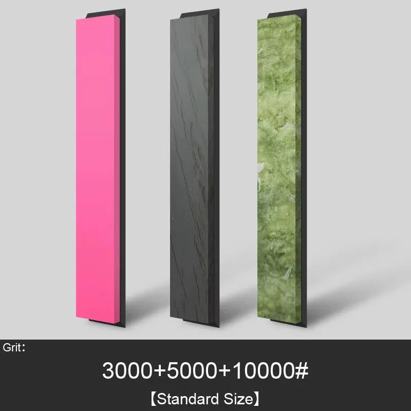 Portable Outdoor Natural Agate Polished Whetstone Sharpening Stones - Fixed Angle Sharpener Accessories (2/3/5 Pieces)