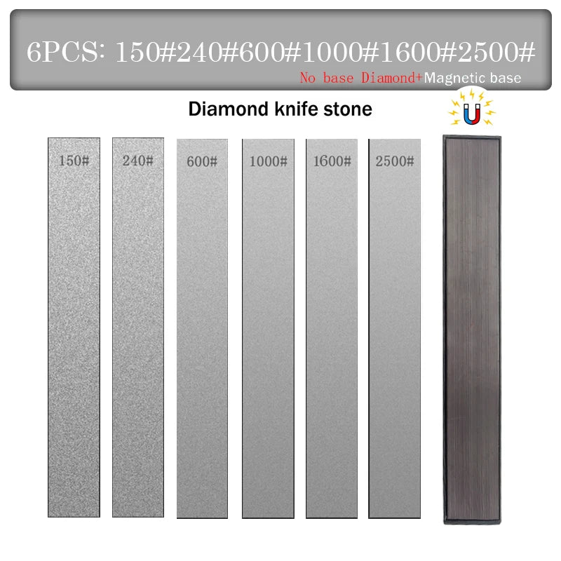Diamond Newknife Sharpener Replacement Fixed Angle Sharpening Stone System Grinding Bar Diamond Whetstone Oil Stone Honing