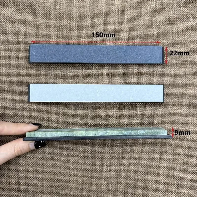 Portable Outdoor Natural Agate Polished Whetstone Sharpening Stones - Fixed Angle Sharpener Accessories (2/3/5 Pieces)