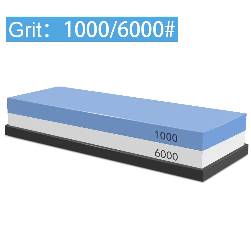 400/1000/8000# Double-Sided Whetstone Kitchen Sharpener System Retractable Adjustable Sharpening Stone Bracket Angle Guide Set