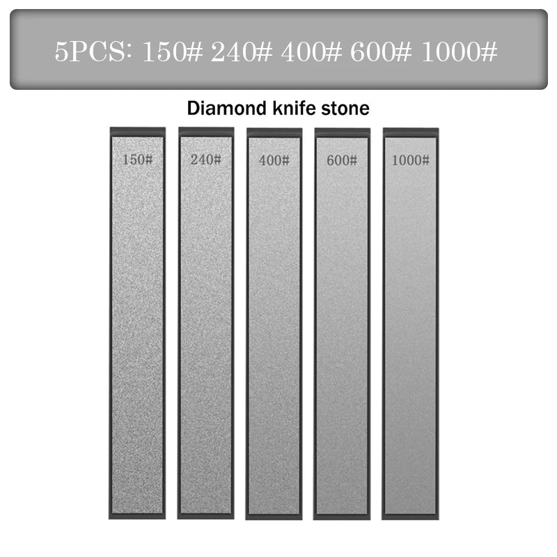 Diamond Newknife Sharpener Replacement Fixed Angle Sharpening Stone System Grinding Bar Diamond Whetstone Oil Stone Honing