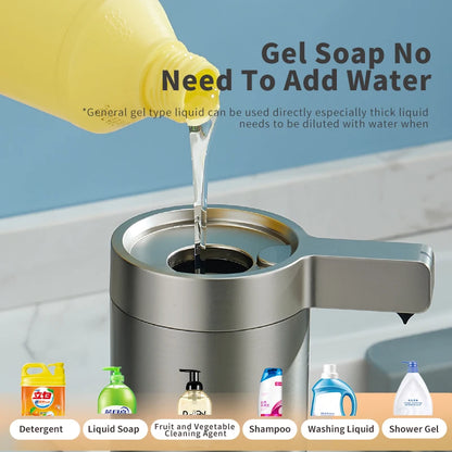 Automatic Sensor Soap Dispenser - Eco-Friendly Stainless Steel Body Wash & Hand Sanitizer Machine
