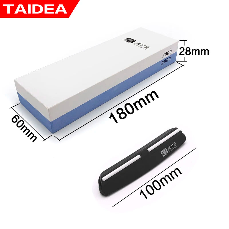 Double-Sided Knife Sharpening Stone – 180 to 8000 Grit