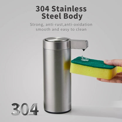 Automatic Sensor Soap Dispenser - Eco-Friendly Stainless Steel Body Wash & Hand Sanitizer Machine