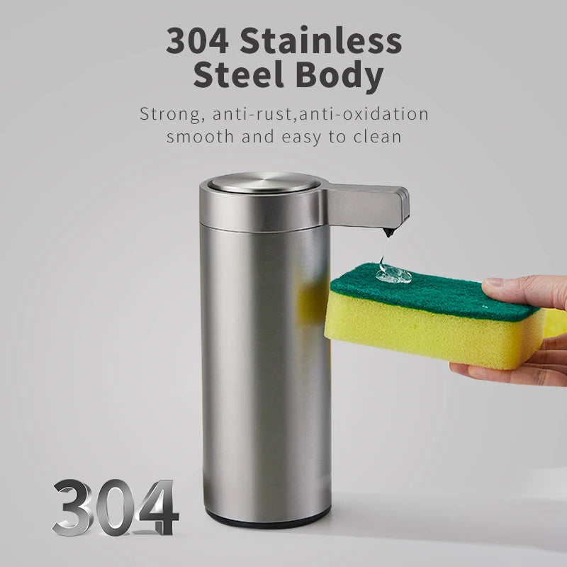 Automatic Sensor Soap Dispenser - Eco-Friendly Stainless Steel Body Wash & Hand Sanitizer Machine