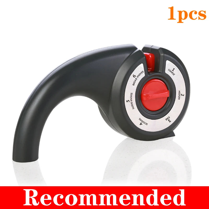 TAIDEA Knife Sharpener 6 in 1Professional Kitchen Scissors Sharpening Tool Whetstone Diamond Adjust Angle Grinding kitchen tools