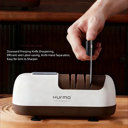 4-Stage Electric Knife and Scissor Sharpener