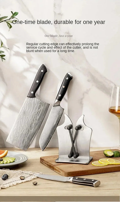 Knife Sharpener Kitchen Sharpening Tool Easy Safe Sharpening Kitchen Chef's Knife Damascus Knife Kitchen Tools Kitchen Supplies