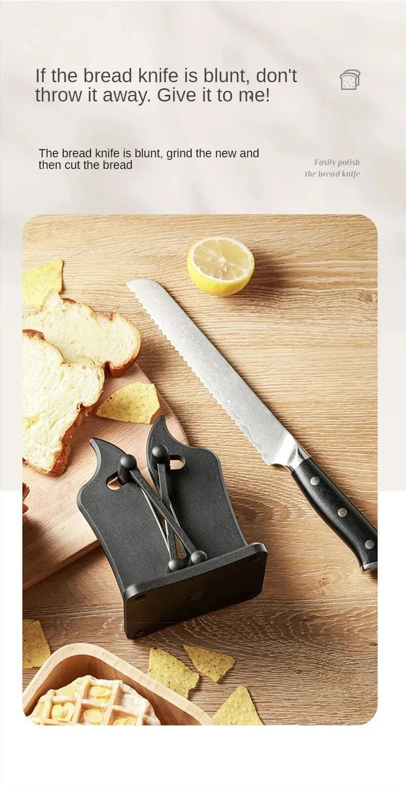 Knife Sharpener Kitchen Sharpening Tool Easy Safe Sharpening Kitchen Chef's Knife Damascus Knife Kitchen Tools Kitchen Supplies