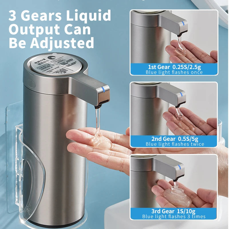 Automatic Sensor Soap Dispenser - Eco-Friendly Stainless Steel Body Wash & Hand Sanitizer Machine