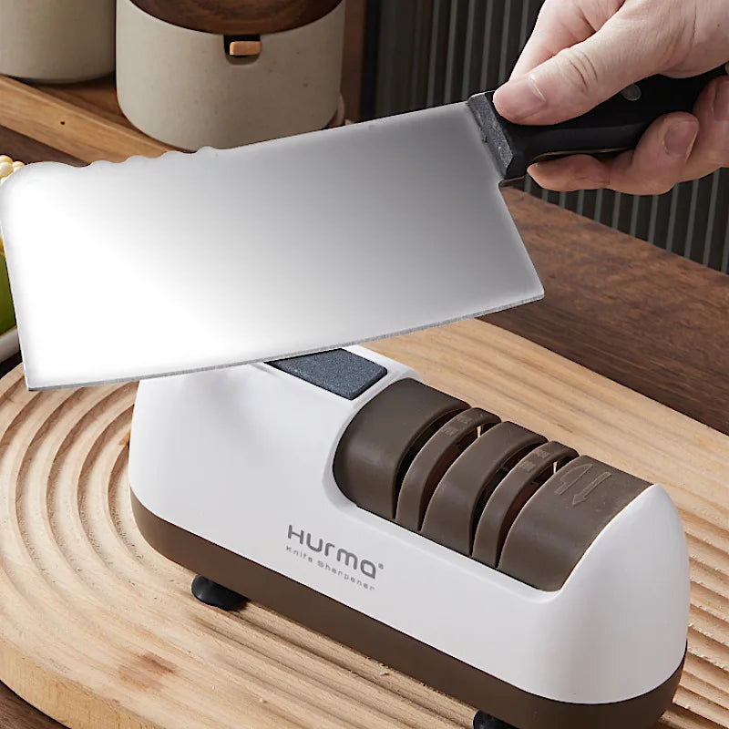 4-Stage Electric Knife and Scissor Sharpener