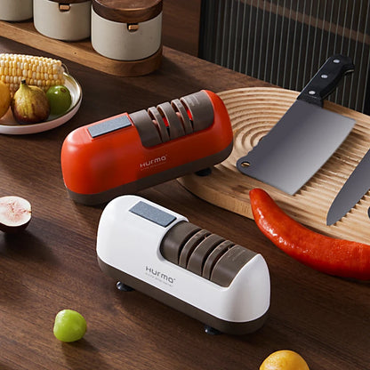 4-Stage Electric Knife and Scissor Sharpener