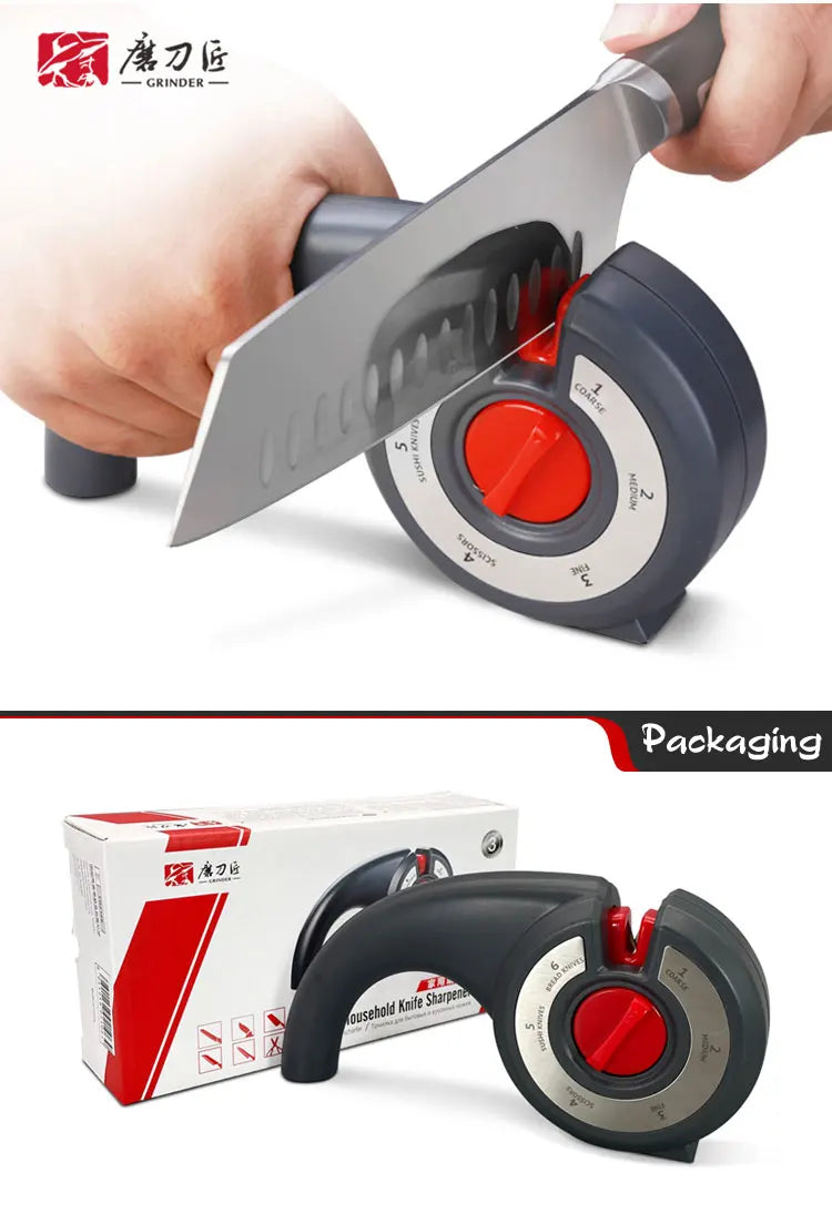 TAIDEA Knife Sharpener 6 in 1Professional Kitchen Scissors Sharpening Tool Whetstone Diamond Adjust Angle Grinding kitchen tools