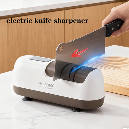 4-Stage Electric Knife and Scissor Sharpener