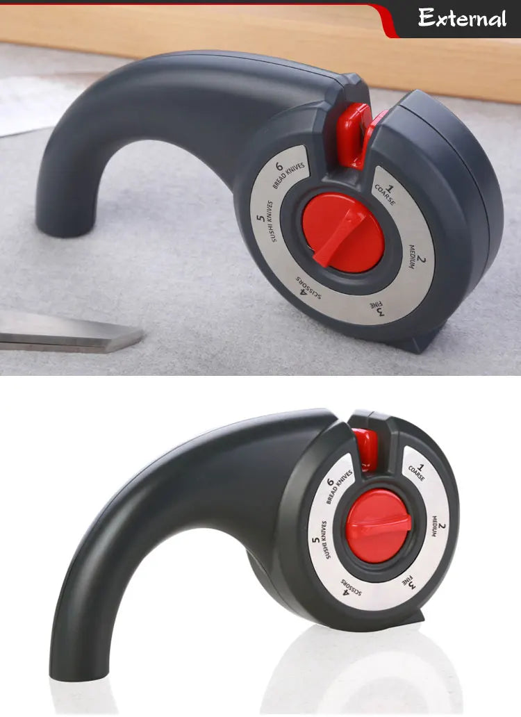 TAIDEA Knife Sharpener 6 in 1Professional Kitchen Scissors Sharpening Tool Whetstone Diamond Adjust Angle Grinding kitchen tools