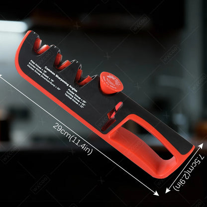4-Stage Handheld Kitchen Knife & Scissors Sharpener