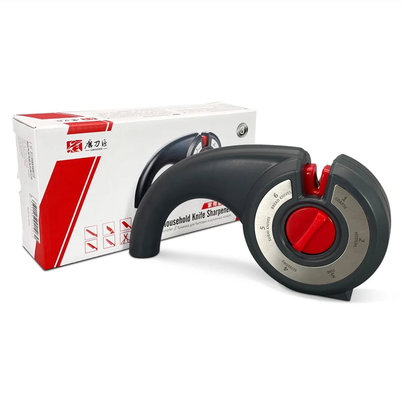 TAIDEA Knife Sharpener 6 in 1Professional Kitchen Scissors Sharpening Tool Whetstone Diamond Adjust Angle Grinding kitchen tools