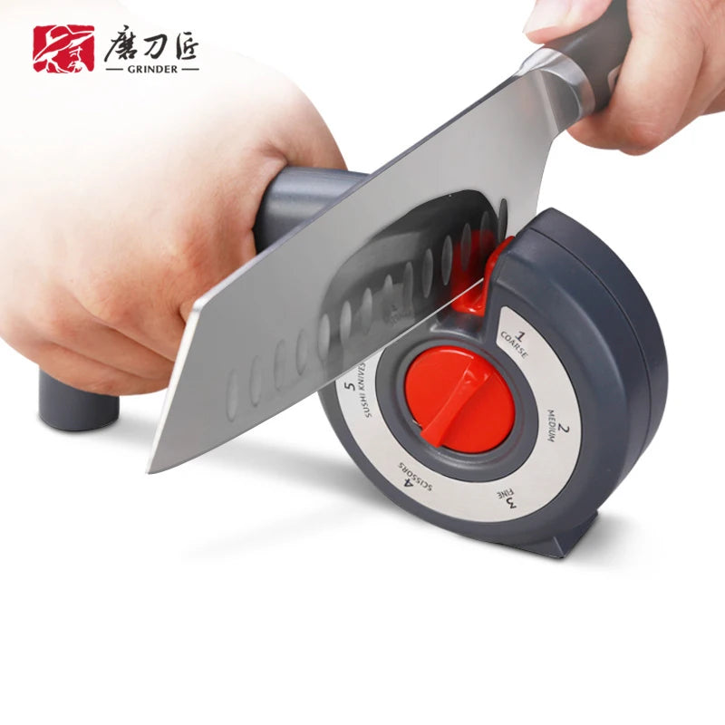 TAIDEA Knife Sharpener 6 in 1Professional Kitchen Scissors Sharpening Tool Whetstone Diamond Adjust Angle Grinding kitchen tools