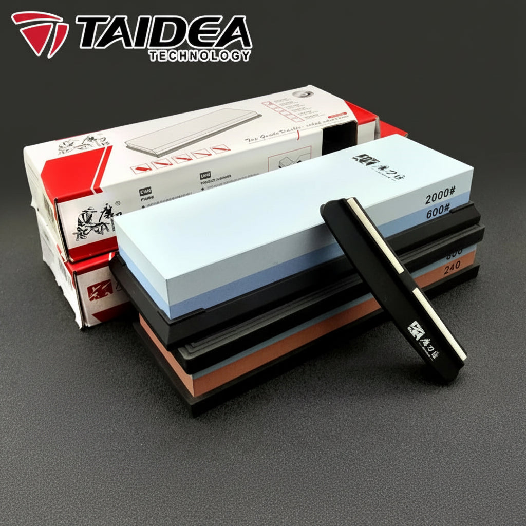 Double-Sided Knife Sharpening Stone – 180 to 8000 Grit