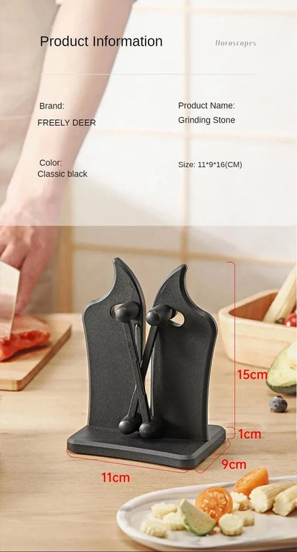 Knife Sharpener Kitchen Sharpening Tool Easy Safe Sharpening Kitchen Chef's Knife Damascus Knife Kitchen Tools Kitchen Supplies