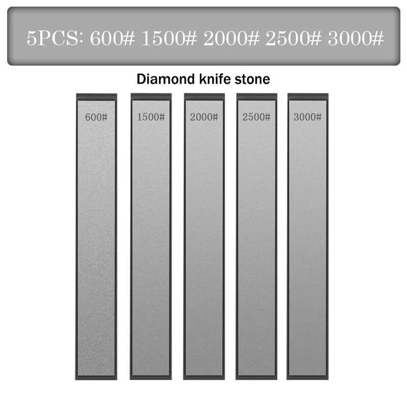 Diamond Newknife Sharpener Replacement Fixed Angle Sharpening Stone System Grinding Bar Diamond Whetstone Oil Stone Honing