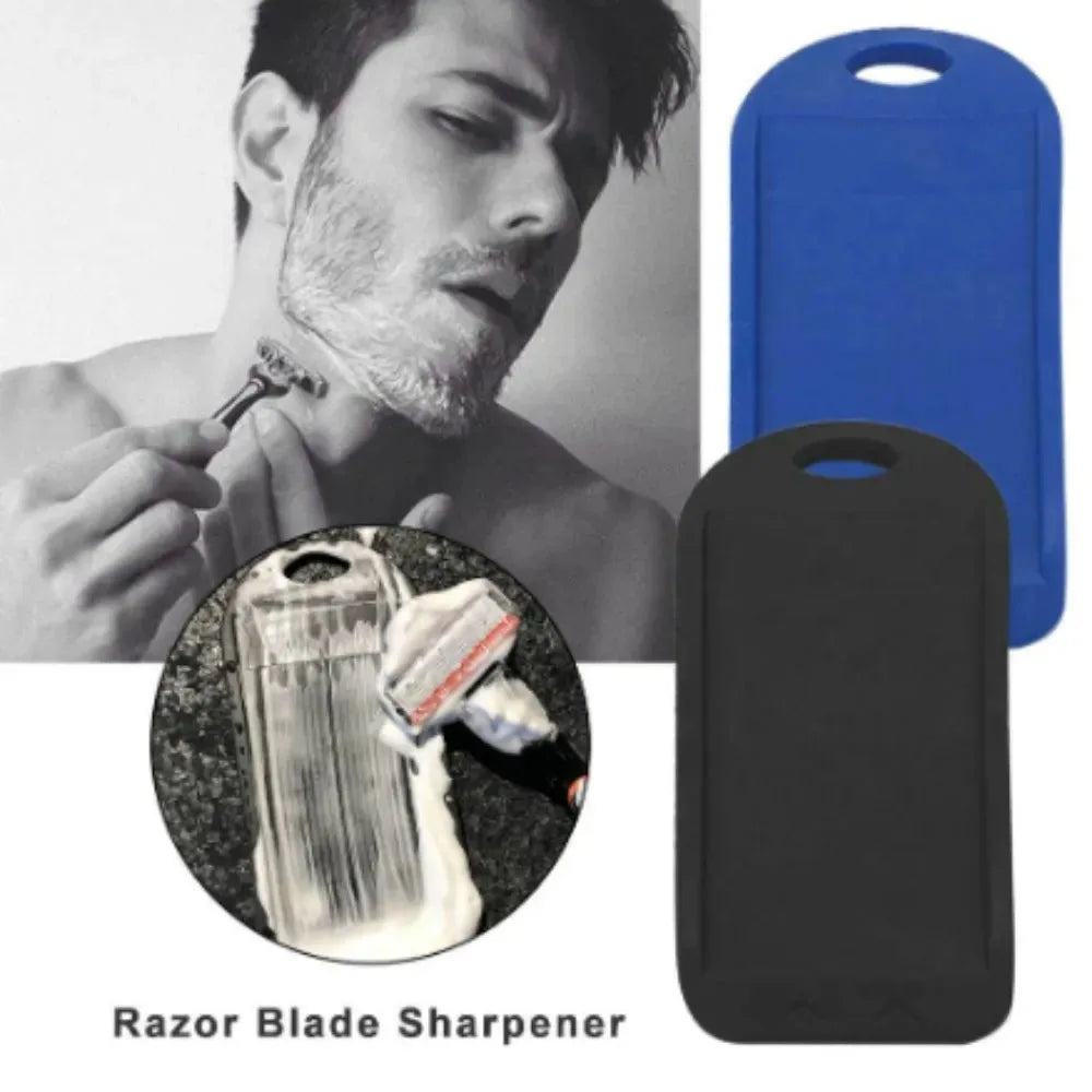 Razor Blade Sharpener Extend Life of Razor Blades Silicone Easy Clean Safe Shaving Cream Prefect for Clean Shaving Tool for Men