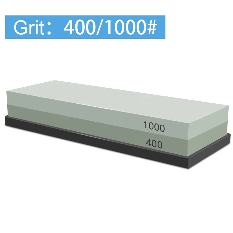 400/1000/8000# Double-Sided Whetstone Kitchen Sharpener System Retractable Adjustable Sharpening Stone Bracket Angle Guide Set